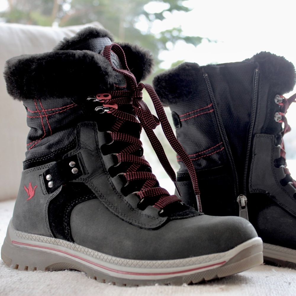 Santana Canada Mio Made in Italy Wool-Lined Snow Boots - Waterproof Leather